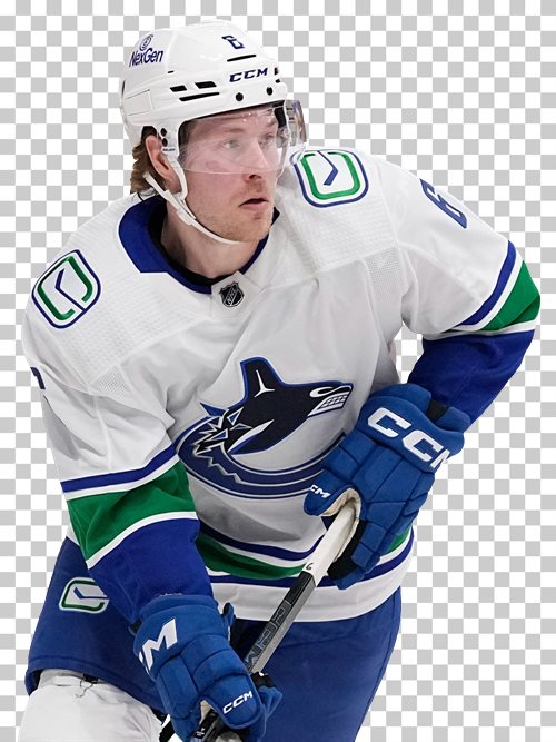 Brock Boeser transparent png render free