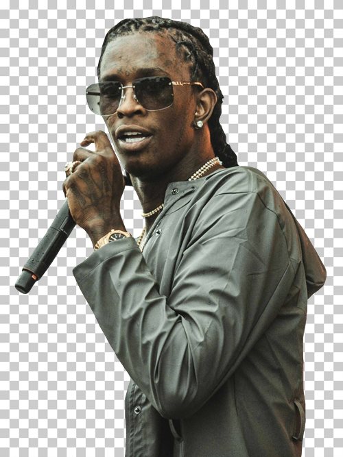 Young Thug transparent png render free