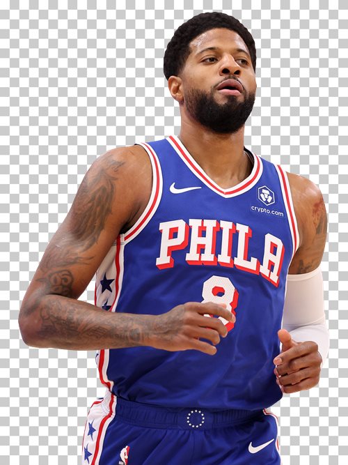 Paul George transparent png render free