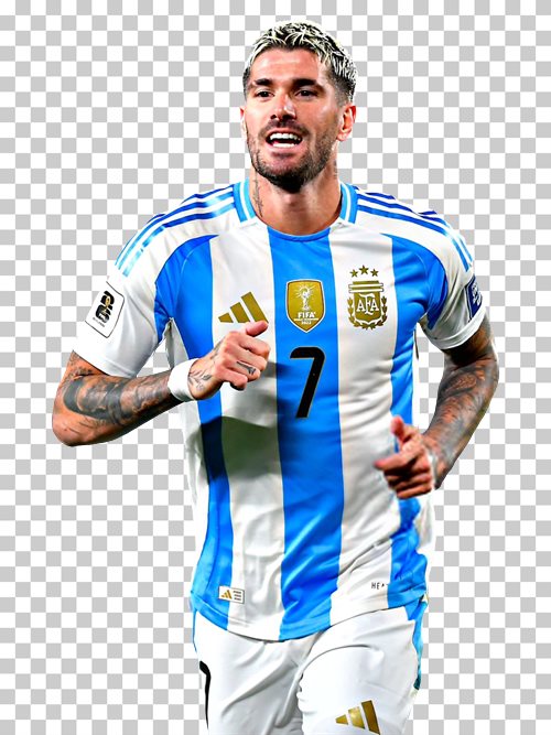 Rodrigo de Paul transparent png render free