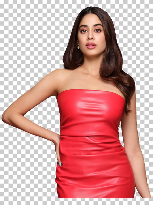 Janhvi Kapoor transparent png render free