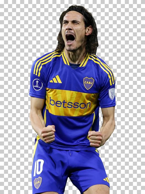 Edinson Cavani transparent png render free