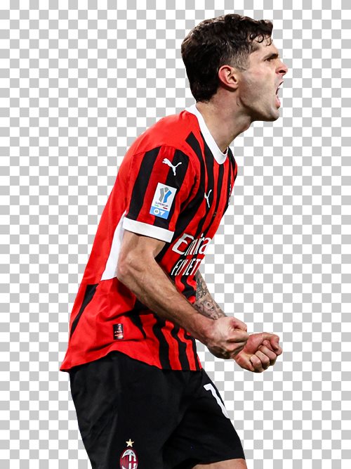 Christian Pulisic transparent png render free