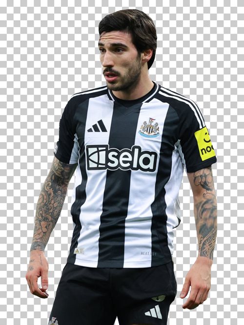 Sandro Tonali transparent png render free