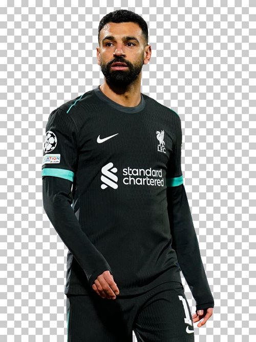 Mohamed Salah transparent png render free