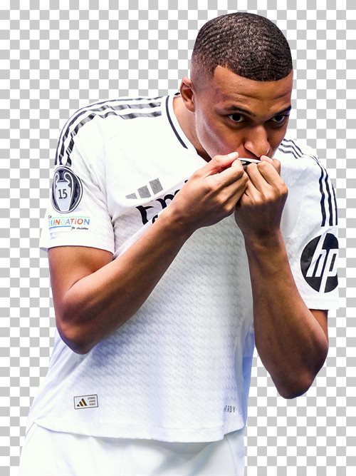 Kylian Mbappe transparent png render free