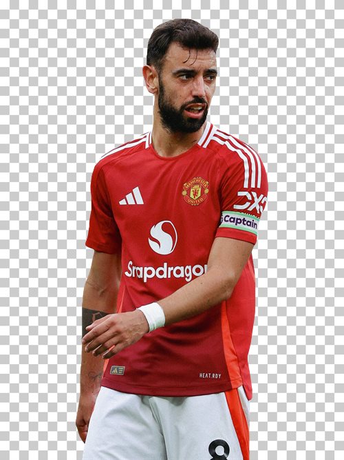 Bruno Fernandes transparent png render free