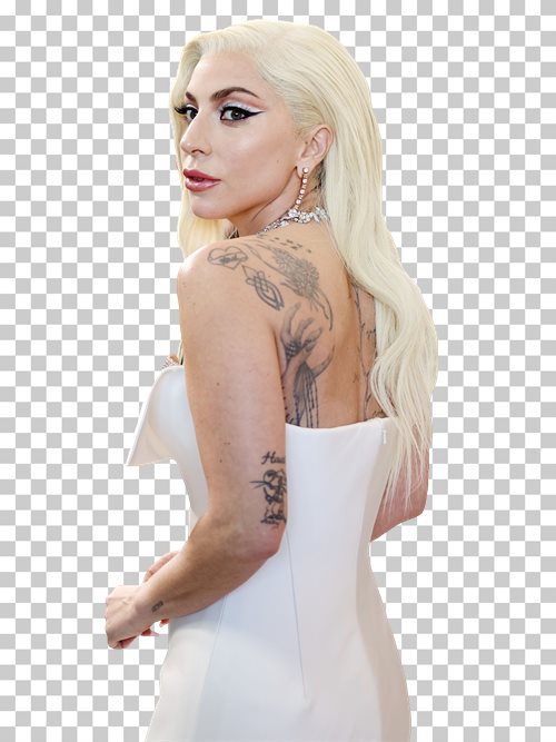 Lady Gaga transparent png render free