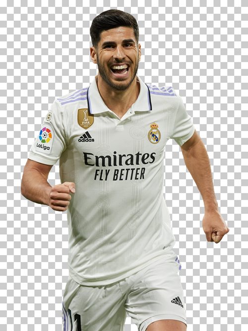 Marco Asensio transparent png render free