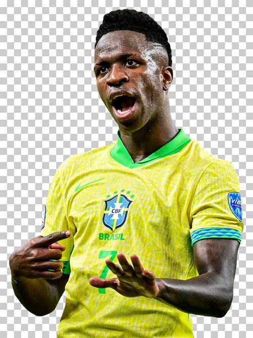 Vinicius Junior transparent png render free