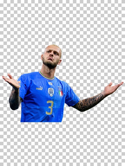 Federico Dimarco transparent png render free