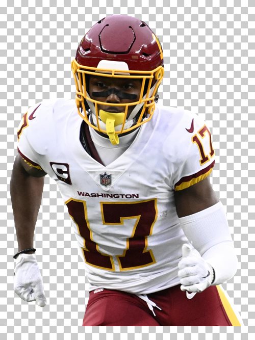 Terry McLaurin transparent png render free