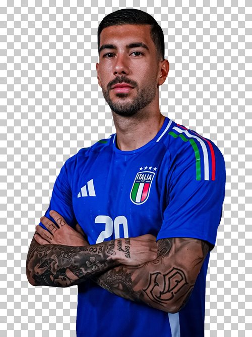 Mattia Zaccagni transparent png render free