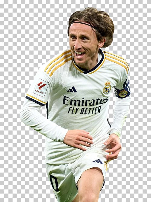 Luka Modric transparent png render free