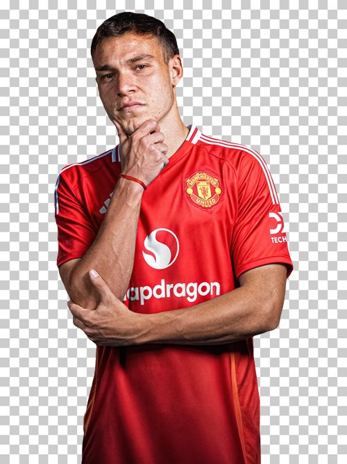 Manuel Ugarte transparent png render free