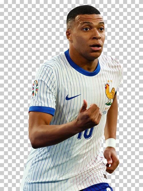 Download Kylian Mbappe transparent png render free. France national ...