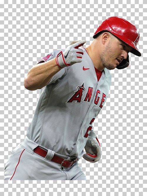 Mike Trout transparent png render free