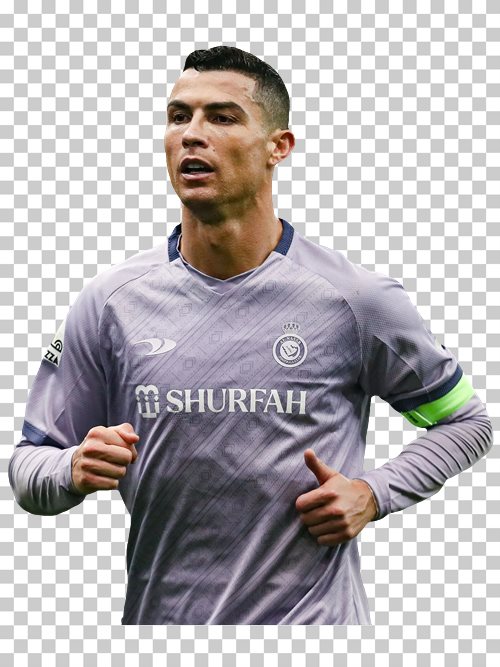 Cristiano Ronaldo transparent png render free