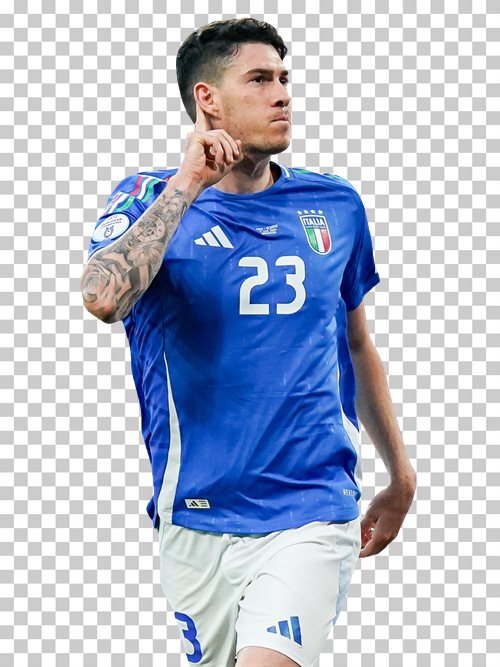 Alessandro Bastoni transparent png render free