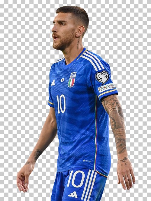 Lorenzo Pellegrini transparent png render free