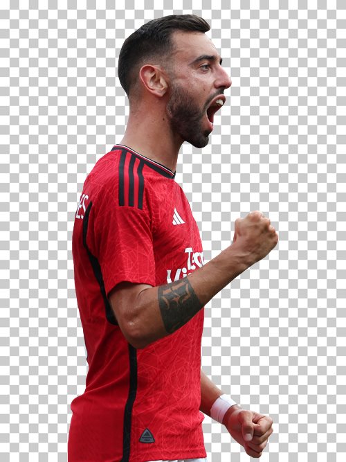 Bruno Fernandes transparent png render free