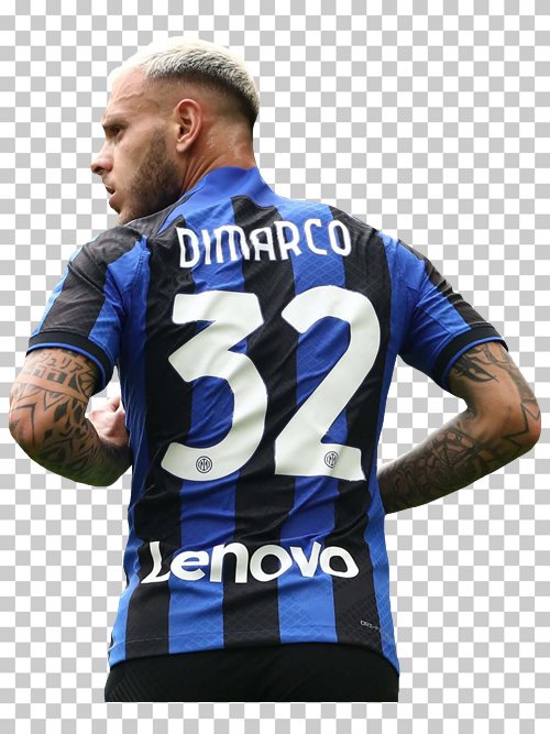 Federico Dimarco transparent png render free