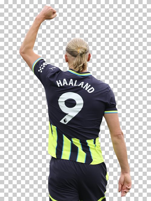 Erling Haaland transparent png render free