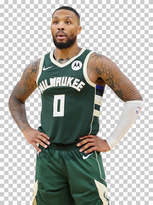 Damian Lillard transparent png render free