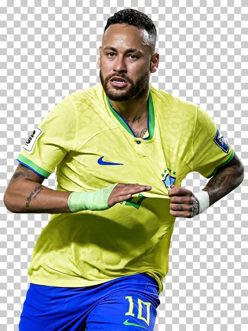Neymar transparent png render free