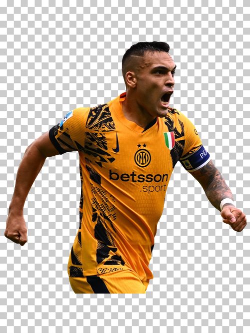 Lautaro Martinez transparent png render free