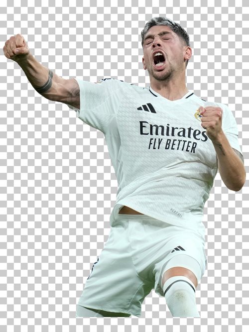 Federico Valverde transparent png render free