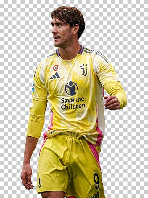 Dusan Vlahovic transparent png render free