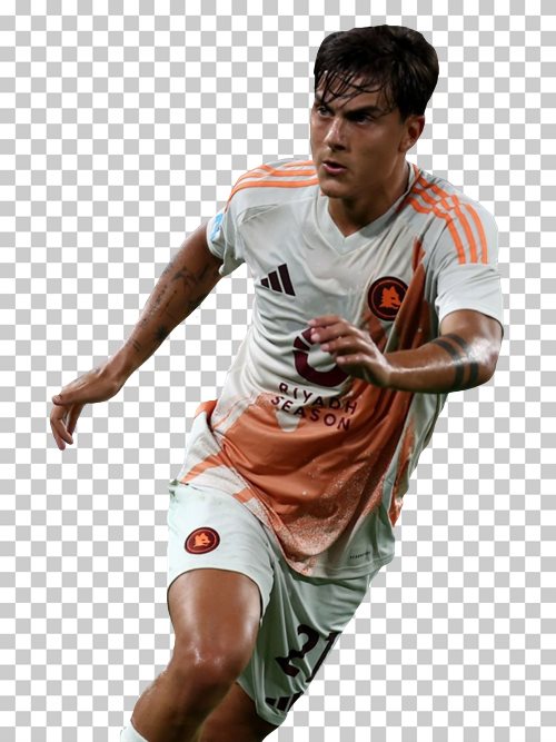 Paulo Dybala transparent png render free