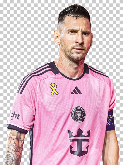 Lionel Messi transparent png render free