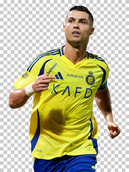 Cristiano Ronaldo transparent png render free