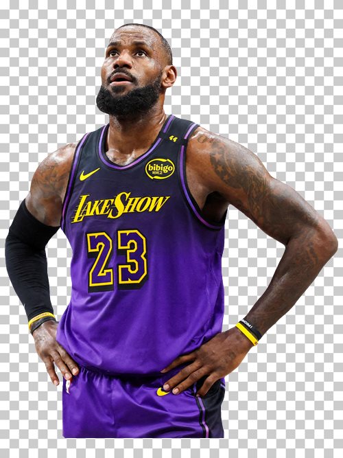 LeBron James transparent png render free