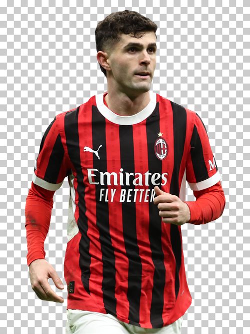 Christian Pulisic transparent png render free