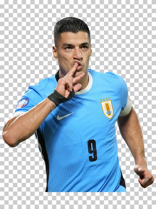 Download Luis Suarez transparent png render free. Uruguay national ...