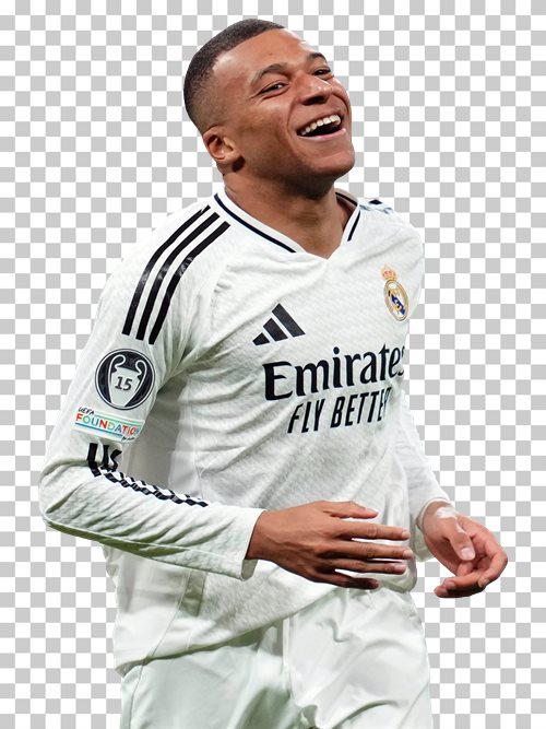 Kylian Mbappe transparent png render free