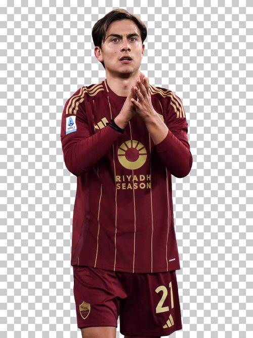 Paulo Dybala transparent png render free