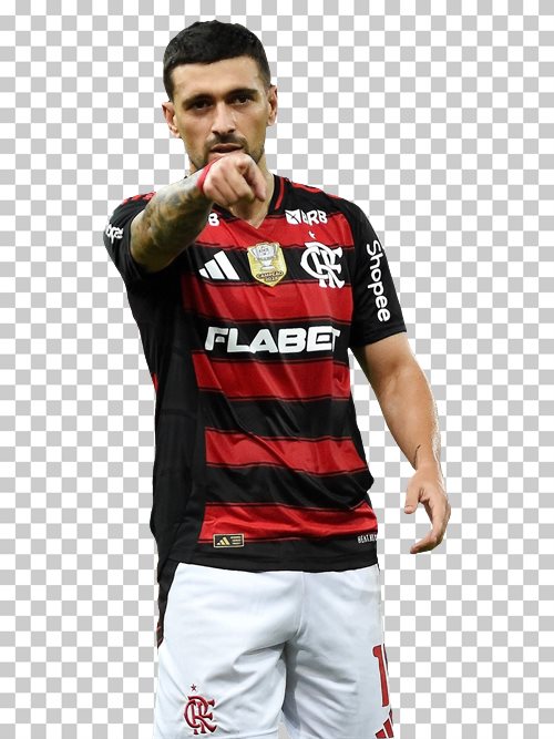 Giorgian de Arrascaeta transparent png render free