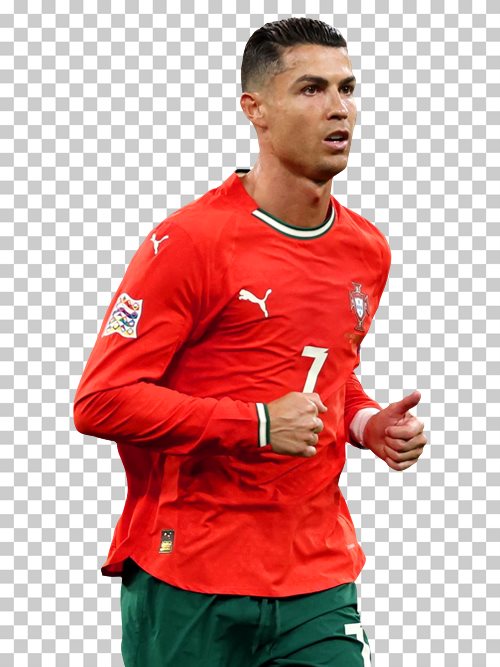 Cristiano Ronaldo transparent png render free