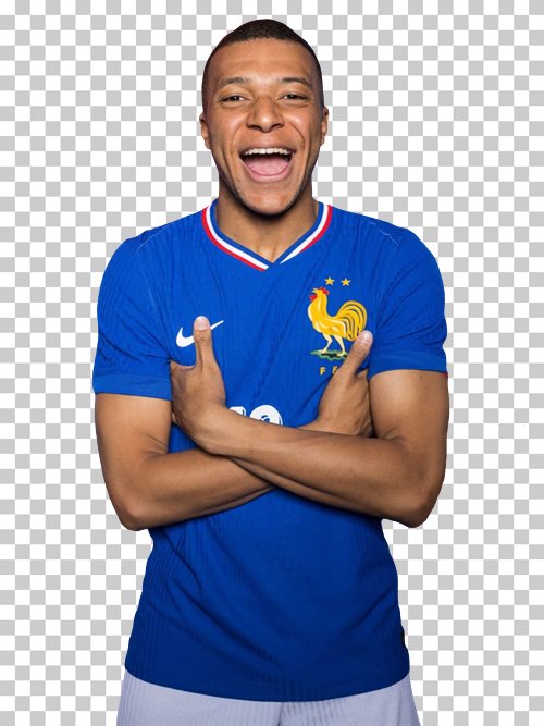 Kylian Mbappe transparent png render free