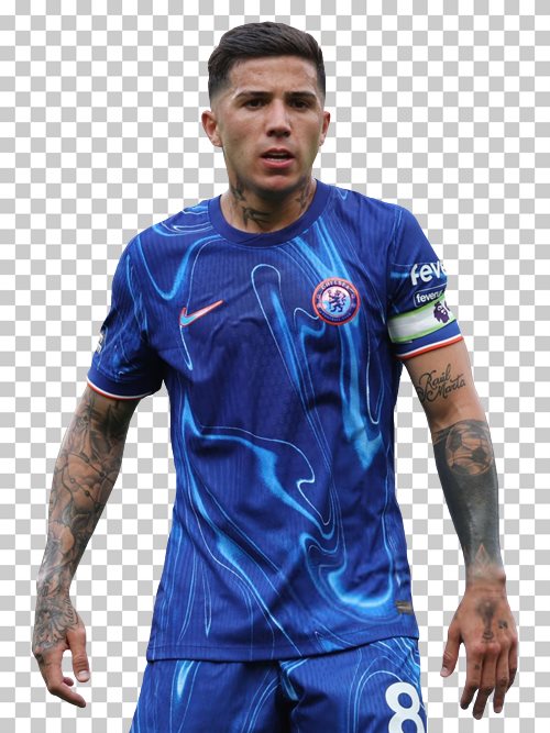 Enzo Fernandez transparent png render free